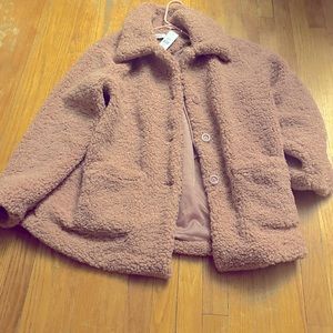 Evans Teddy Coat Size 16 New with tags